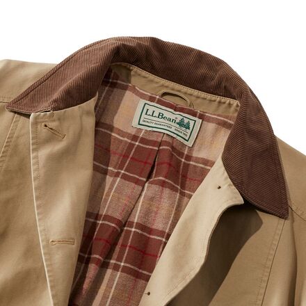 L.L.Bean - Adirondack Barn Flannel Lined Coat - Women's