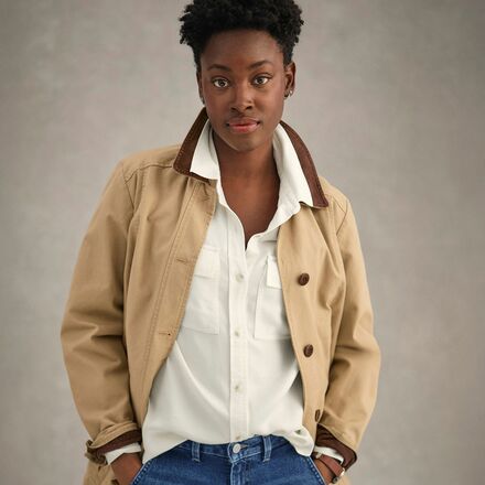 L.L.Bean - Adirondack Barn Flannel Lined Coat - Women's
