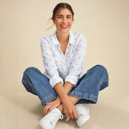 L.L.Bean - Cloud Gauze Long-Sleeve Shirt - Women's