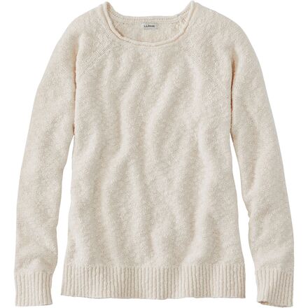 Midweight Cotton Slub Rollneck Regular Pullover - Women's