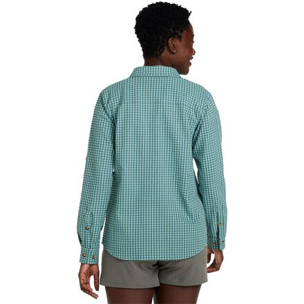 L.L.Bean - No Fly Zone Plaid Explorer Long-Sleeve Shirt - Women's
