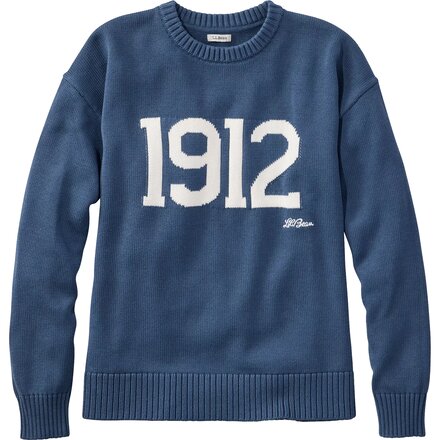The Original Double L Crewneck Novelty Sweater - Women's