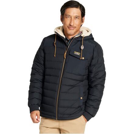 Mountain Classic Sherpa-Lined Hooded Down Jacket - Men's