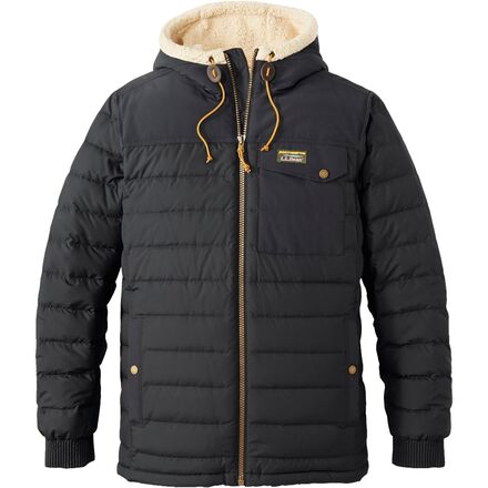 L.L.Bean - Mountain Classic Sherpa-Lined Hooded Down Jacket - Men's