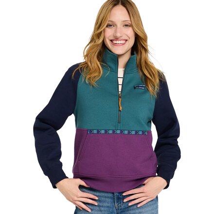 Mountain Classic Color Block 1/2-Zip Sweatshirt - Women's