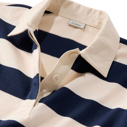 L.L.Bean - Mountain Classic Rugby Stripe Long-Sleeve Top - Women's