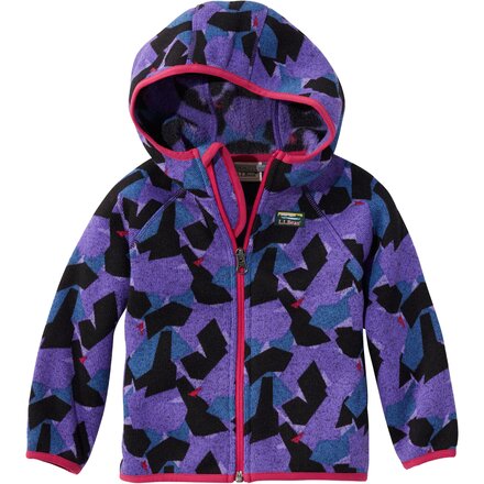 Bean's Fleece Full Zip Print Sweater - Infants'