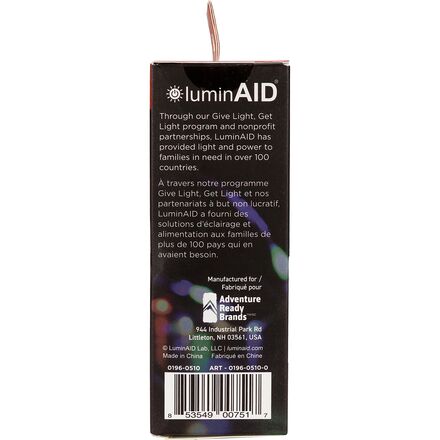 LuminAID - Solar String Color + Phone Charger