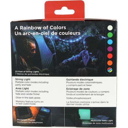 LuminAID - Solar String Color + Phone Charger