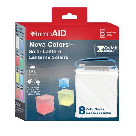 LuminAID - Nova Colors Solar Lanterns
