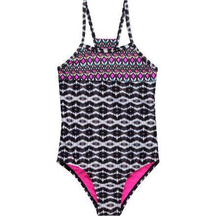 Limited Too - Pattern One-Piece Swimsuit - Girls'
