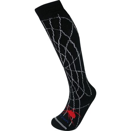 Lorpen Kids T3 Ski Socks - Over Calf, Merino Wool Blend, Shin & Sole Cushioning For Young Skiers