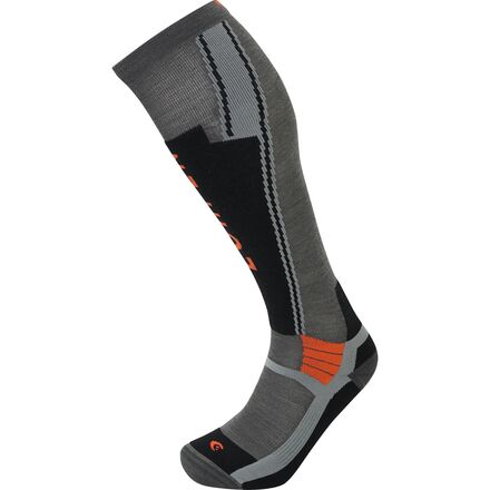 Lorpen - T3 Lightweight Ski Sock - Men's - Black/Grey