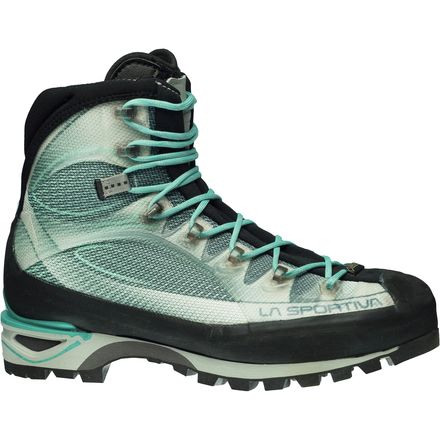 La Sportiva - Trango Cube GTX Mountaineering Boot - Women's - Light Grey/Mint