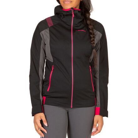 La Sportiva - Macnas Softshell Jacket - Women's - Black/Cerise