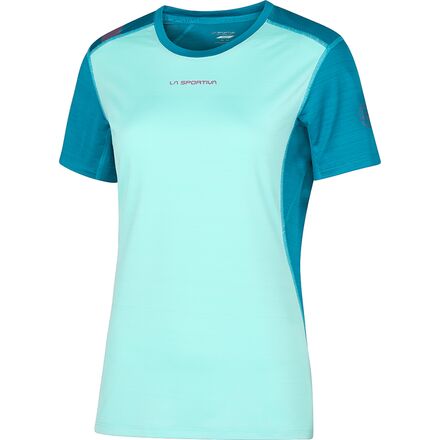 La Sportiva - Sunfire T-Shirt - Women's - Turquoise/Crystal