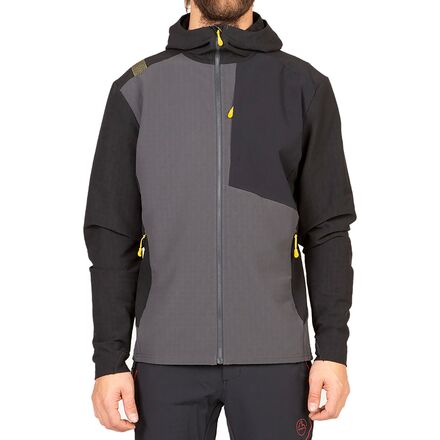 La Sportiva - Descender Storm Hooded Fleece Jacket - Men's - Carbon/Moss