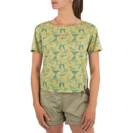 La Sportiva - Dimension T-Shirt - Women's - Lagoon/Green Banana