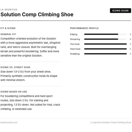 La Sportiva - Solution Comp Climbing Shoe