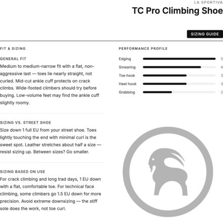 La Sportiva - TC Pro Climbing Shoe