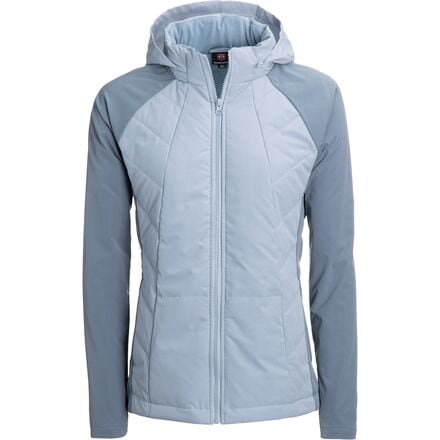 Mountain and Isles - Color Block Quilted Jacket - Women's