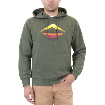 Mountain and Isles - Graphic Hoodie - Men's - Get Lost