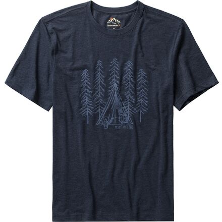 Mountain and Isles - Tent T-Shirt - Men's