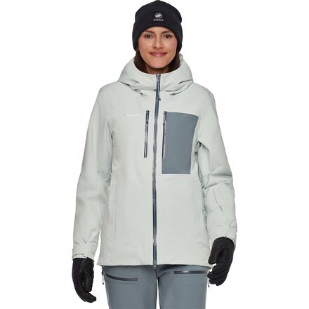 Mammut - Stoney HS Thermo Hooded Jacket - Women's - Silver Sage/Strata