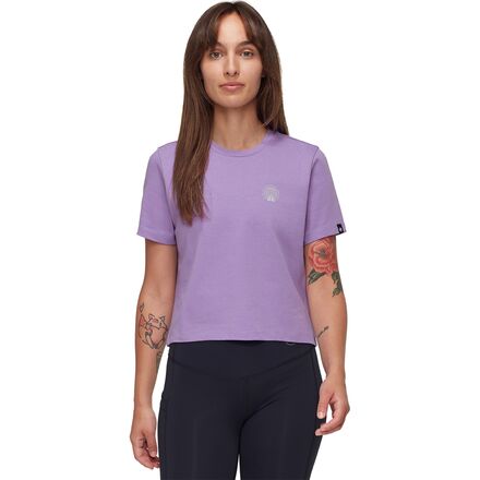 Massone Emblems Cropped T-Shirt - Women's
