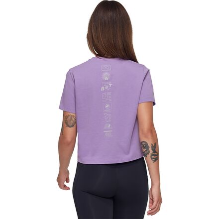 Mammut - Massone Emblems Cropped T-Shirt - Women's