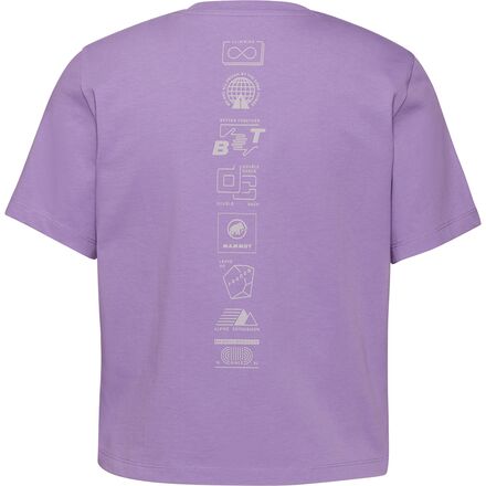 Mammut - Massone Emblems Cropped T-Shirt - Women's