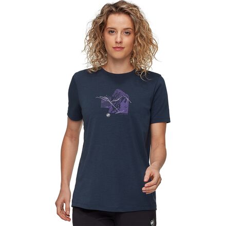 Mammut - Mountain 4208m T-Shirt - Women's - Marine