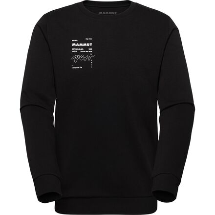 Mammut Core ML Vert Crew Neck Sweatshirt - Men's