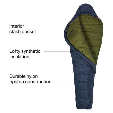 Marmot - Ultra Elite 30 Sleeping Bag: 30F Synthetic