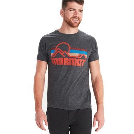 Marmot - Coastal T-Shirt - Men's - Charcoal Heather