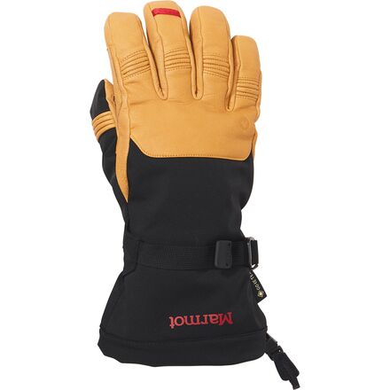 Marmot - Ultimate Ski Glove - Black/Tan