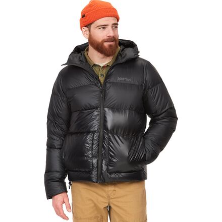 Marmot - Guides Down Hooded Jacket - Men's - Black