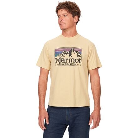 Marmot - MMW Gradient T-Shirt - Men's - Light Oak