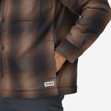 Marmot - Ridgefield Sherpa Flannel Shirt Jacket - Men's