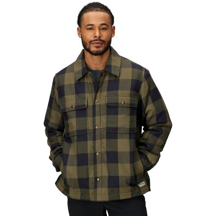 Ridgefield Sherpa Flannel Shirt Jacket - Men's