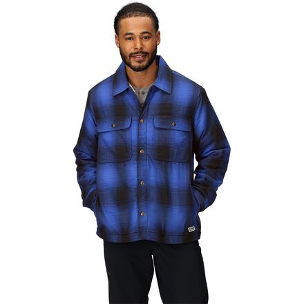 Ridgefield Sherpa Flannel Shirt Jacket - Men's