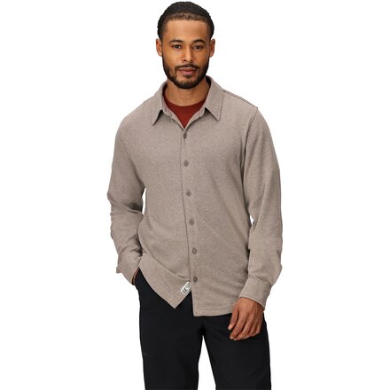 Alpine Haven Knit Flannel Shirt - Men's