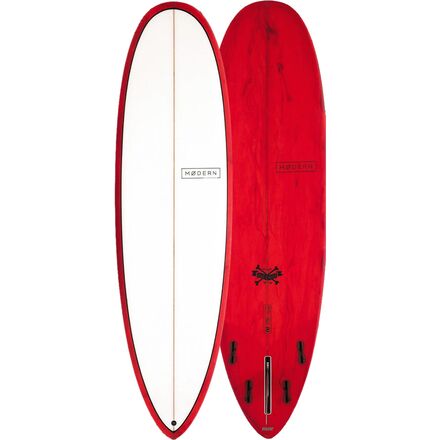 Modern Surfboards - Love Child PU Surfboard - Red