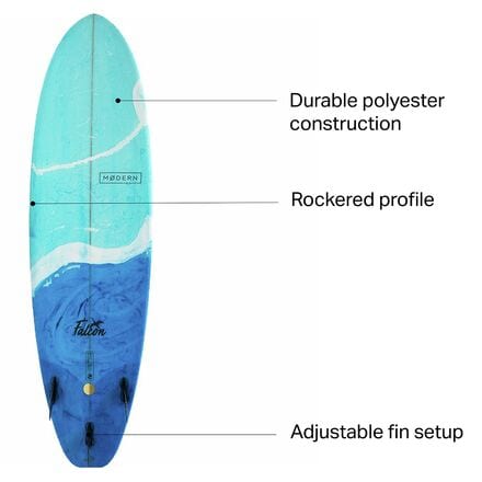 Modern Surfboards - Falcon PU Surfboard