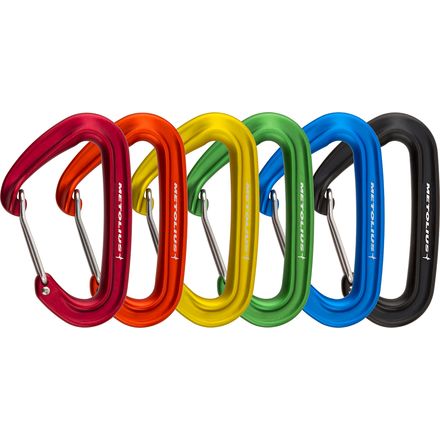 Metolius - Bravo II Carabiner Jet Set - 6-Pack - Assorted
