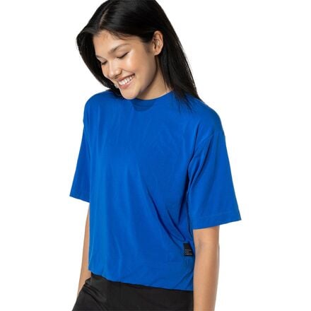 Machines for Freedom - Tech Short-Sleeve T-Shirt - Women's - Cobalt Blue