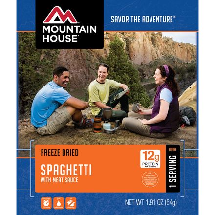 Mountain House - Spaghetti wih Meat Sauce - 2.5 Serving Entree