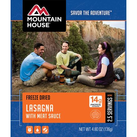 Mountain House - Lasagna with Meat Sauce - 2.5 Serving Entree