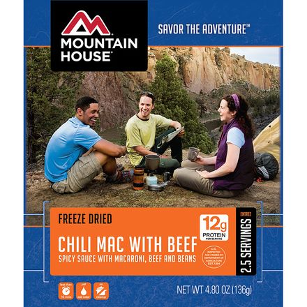 Mountain House - Chili Mac with Beef - 2.5 Serving Entree