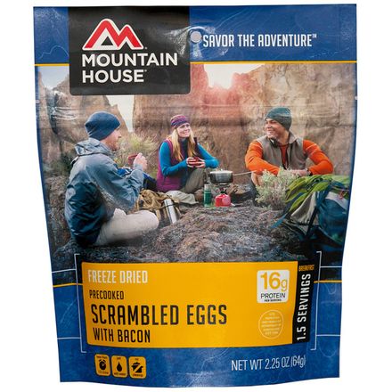 Mountain House - Scrambled Eggs w/ Bacon - Breakfast Entree